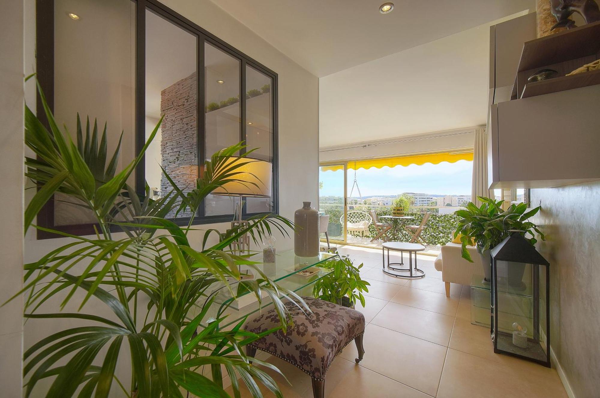 Frgk "Etoile Du Sud Terrasse Vue Mer Palm Beach" Cannes Exterior photo
